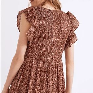 Madewell floral dress